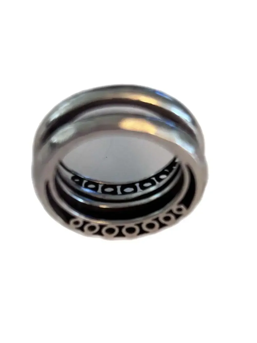 Brighton Inner Circle Double Ring Size 9 Excellent Condition.